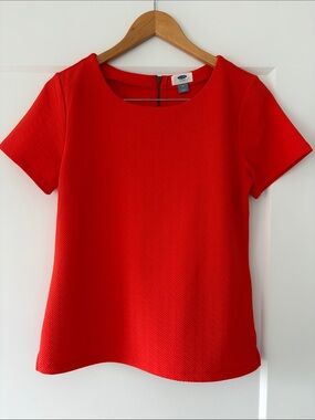 Old Navy Short Sleeve Textured Top
